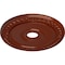 Ekena Millwork Wreath Ceiling Medallion (Fits Canopies up to 6"), 21 1/8"OD x 3 5/8"ID x 7/8"P, Firebrick CM21WRFIF - alternate 2